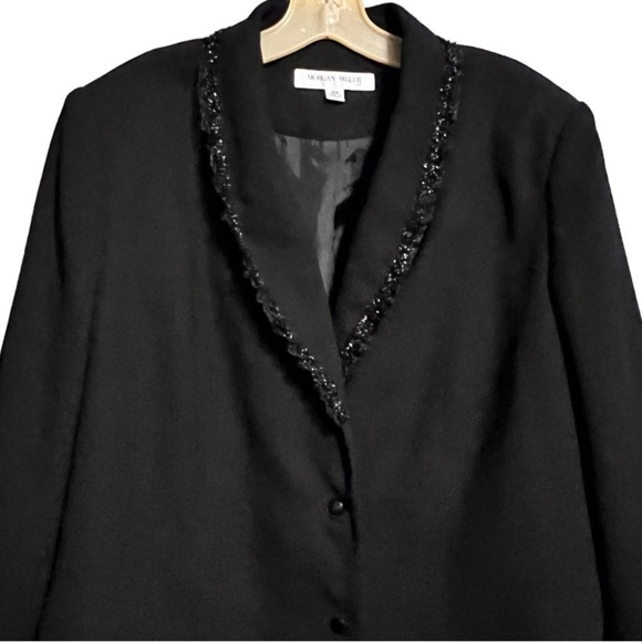 Morgan Miller Black Dressy Suit Jacket - Picture 2 of 7